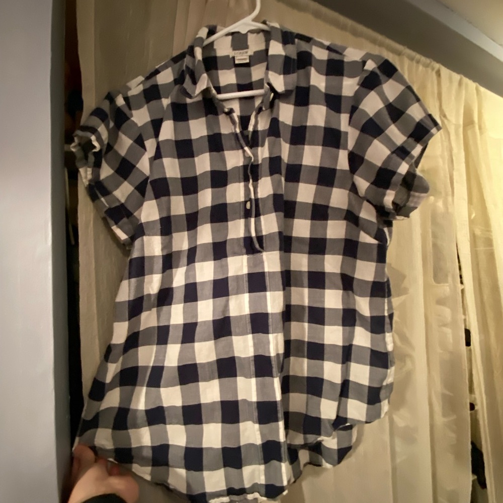 Cottage core/ western wear plaid shirt